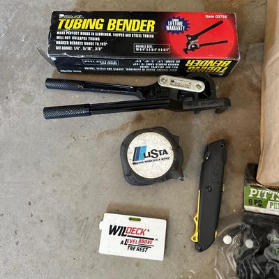 PRECISION PLIER SET, TUBING BENDER, PARTIAL BLOW TORCH KIT