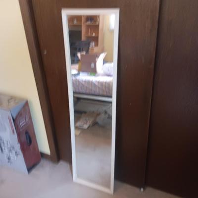 FULL LENGTH MIRROR, PUZZLES, PURSE, LARGE UMBRELLA, NEW TABLECLOTH