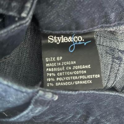 Brand New with Tags Style & Co Flare Jeans, Size 6 Petite