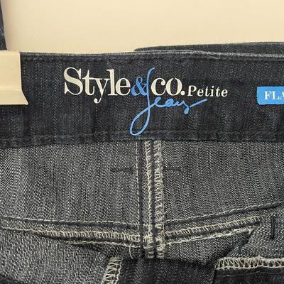 Brand New with Tags Style & Co Flare Jeans, Size 6 Petite