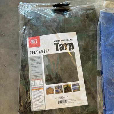 2 NEW TARPS
