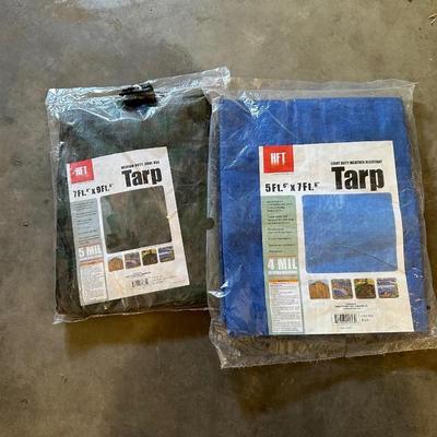 2 NEW TARPS