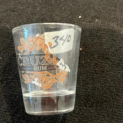 Cruz Rum Shot Glass