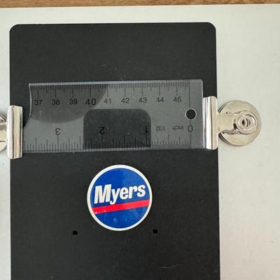 Myers for congress pin