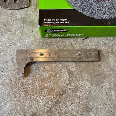 WIRE AND GRINDING WHEELS, DRILL BITS, CORDLESS DRILL, KNEE PADS AND MORE