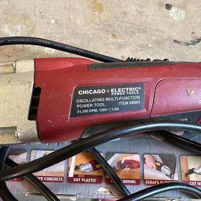 MULTI FUNCTION TOOL, PALM SANDER AND CORDLESS DRILL, ETC