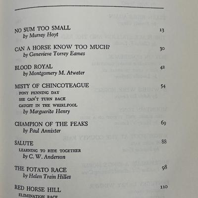 The Best Book of Horse Stories - Vintage Hardback Book