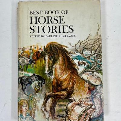 The Best Book of Horse Stories - Vintage Hardback Book