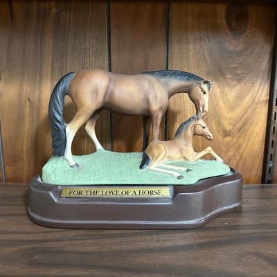 "FOR THE LOVE OF A HORSE" BEAM BOTTLE