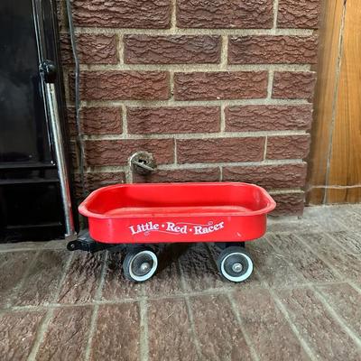RADIO FLYER AND LITTLE RED RACER SMALLER WAGONS