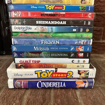 CHILDREN'S MOVIES ON DVD AND VHS