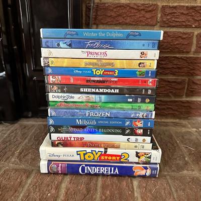 CHILDREN'S MOVIES ON DVD AND VHS