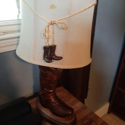 Cowboy lamp