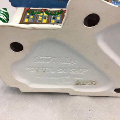 Skate and Ski Shop Dept. 56 Snow Village