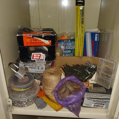 AN ASSORTMENT OF HARDWARE