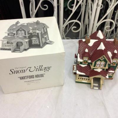 Hartford House Dept. 56 Snow Village