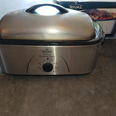 RIVAL 20 QUART ELECTRIC ROASTER OVEN
