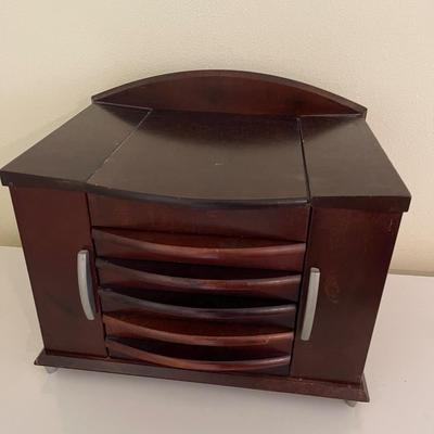 Mid century modern jewelry chest