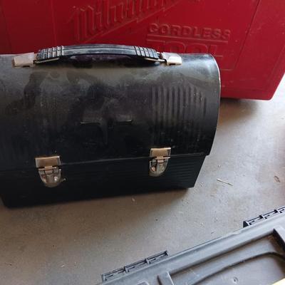 VARIOUS BOXES AND CONTAINERS INCLUDING A LOCKING SAFE