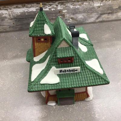 Bahnhof Dept. 56 Alpine Village Series