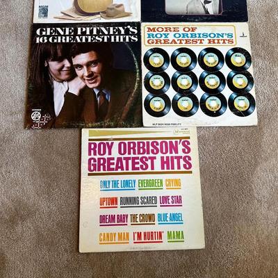 HANK WILLIAMS, CHARLIE PRIDE AND OTHER VINYL RECORDS