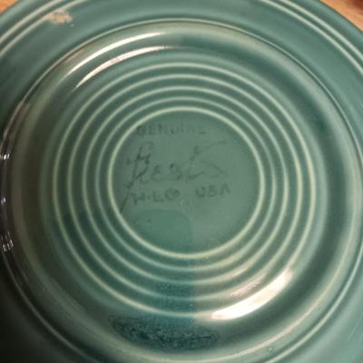 AN ASSORTMENT OF FIESTAWARE DISHES