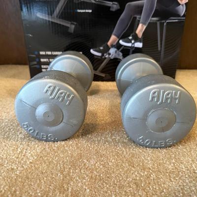 STAMINA UPPER AND LOWER BODY CYCLE PLUS HAND WEIGHTS