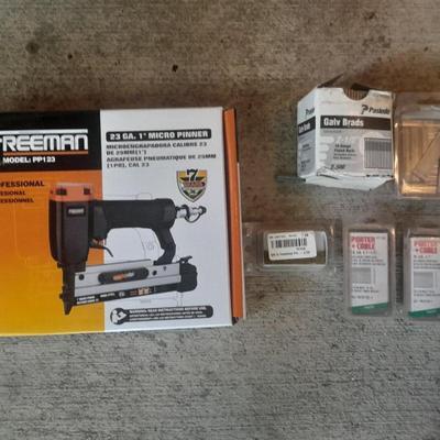 Brand new - Professional Freeman 23 Ga. Micro pinner