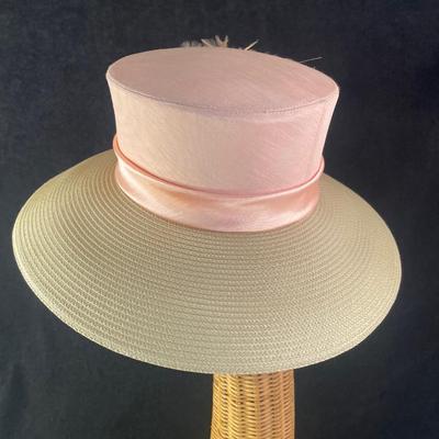 Silk & Feathers Wide Brim