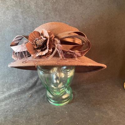 Brown Felt Hat