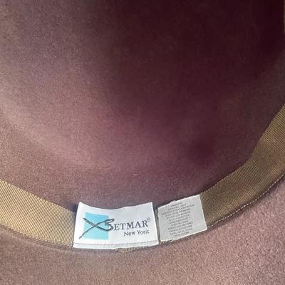 Brown Felt Hat