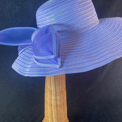 Lavender Floppy Wide Brim Hat