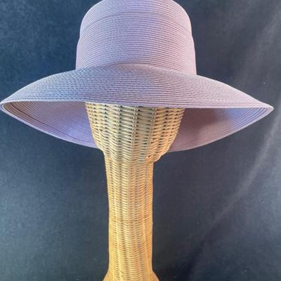 Lavender Wide Brim Hat