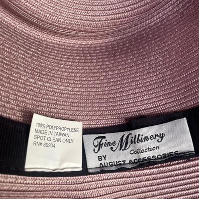 Lavender Wide Brim Hat