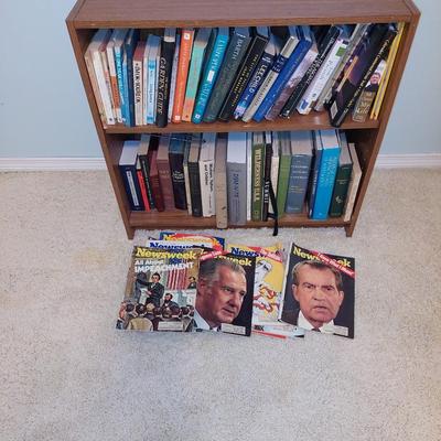 Book and vintage nixon magazines lot