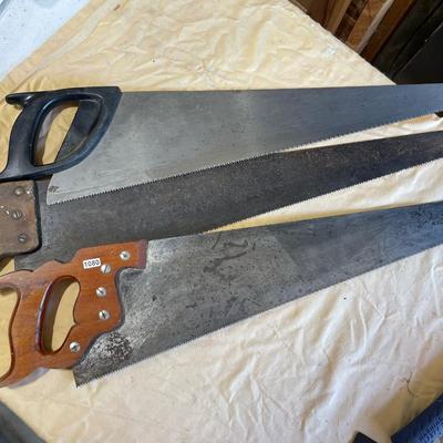 Set of 3 saws
