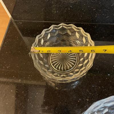 Fostoria American nesting bowls