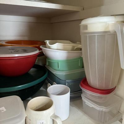 Pots & Pans , Coffee Maker, Tupperware, Small appliance's, Silver serving dishes