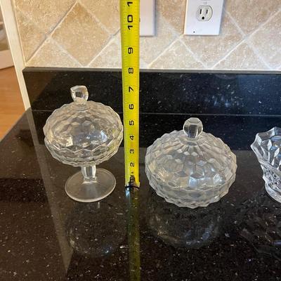 Fostoria American lidded dish