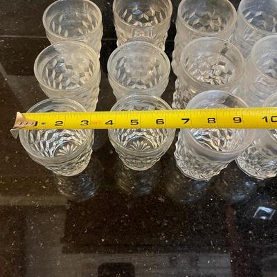 Fostoria American glass lot