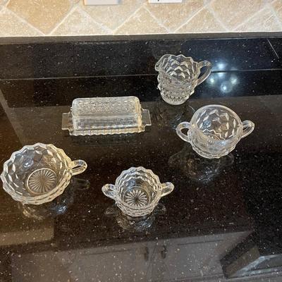 Fostoria American mixed lot