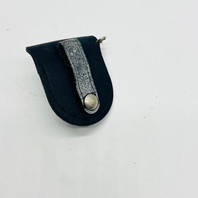 Pair Of Bijoux Terner Stainless Steel Pocket Watch and Pouch