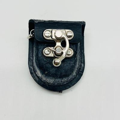 Pair Of Bijoux Terner Stainless Steel Pocket Watch and Pouch