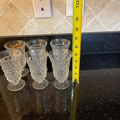 Fostoria American glasses
