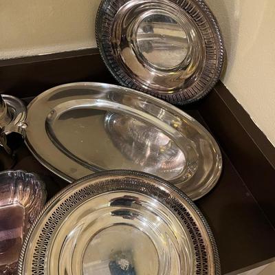 Silver plate lot