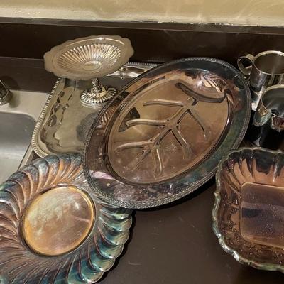 Silver plate lot