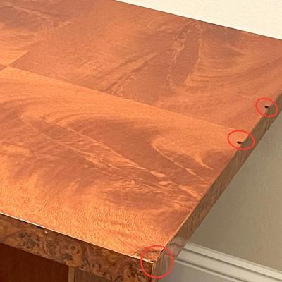 EXCELSIOR ~ Italy ~ Pair (2) Solid Wood Modern Side Tables ~*Read Details