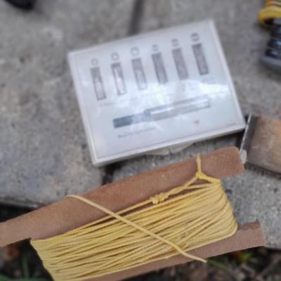 Small tools - magnetic grip drivers - small claw - nice gloves - allen wrenches and more