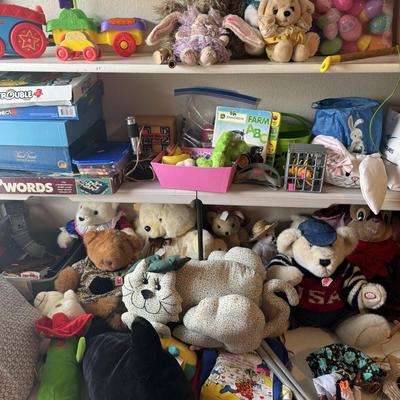 Bears and toys