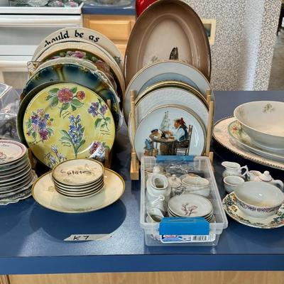 Misc. collectible plates